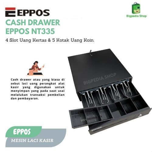 Cash Drawer / Laci Kasir EPPOS NT335 RJ11