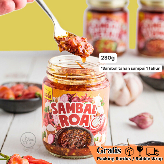 

CASA BOGA Sambal ROA Sambal Premium Uleg Sambal Halal 230g