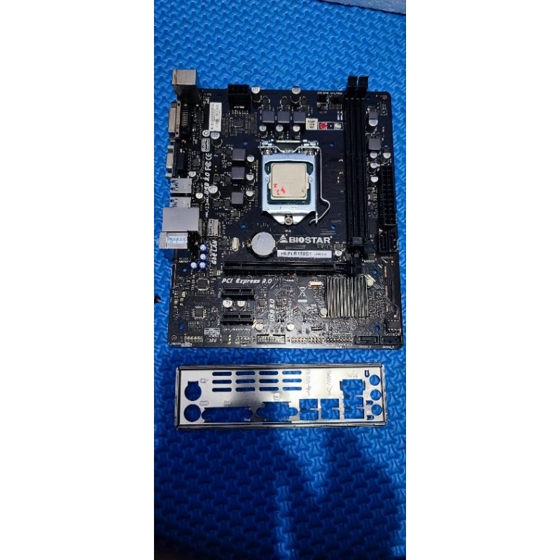 Biostar Hi-Fi B150S1 ddr3 + i5 6400 + backpanel