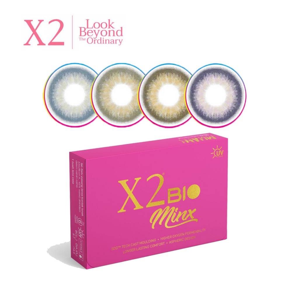 X2 Bio Minx Softlens | Soflen X2 Bio Minx 14.5 MM - Premium Quality
