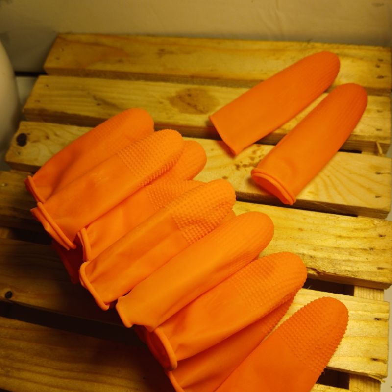Sarung Jari Tangan Latex Satuan [BACA DESKRIPSI]