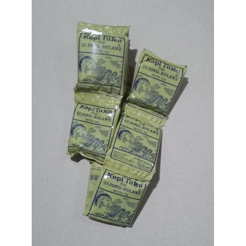 

Kopi Tulen Cap Liong Bulan isi 30 pcs