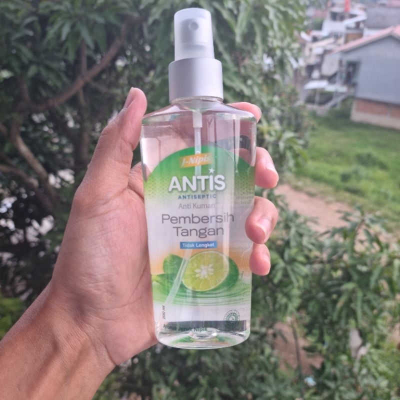 Antis 200ml Spray Aroma Jeruk nipis, Hand sanitizer spray