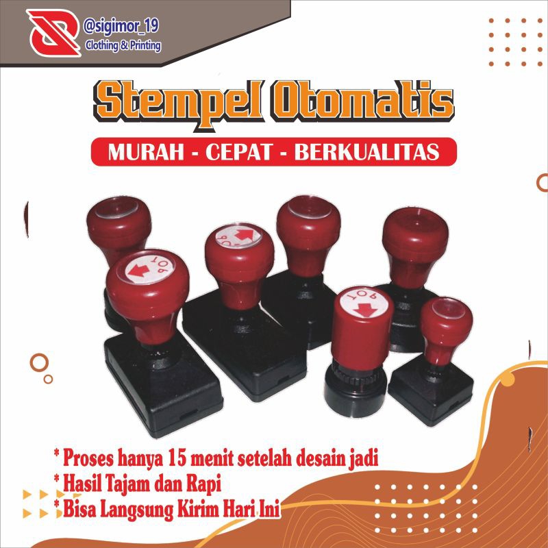 

Stempel Otomatis, Stempel Costum