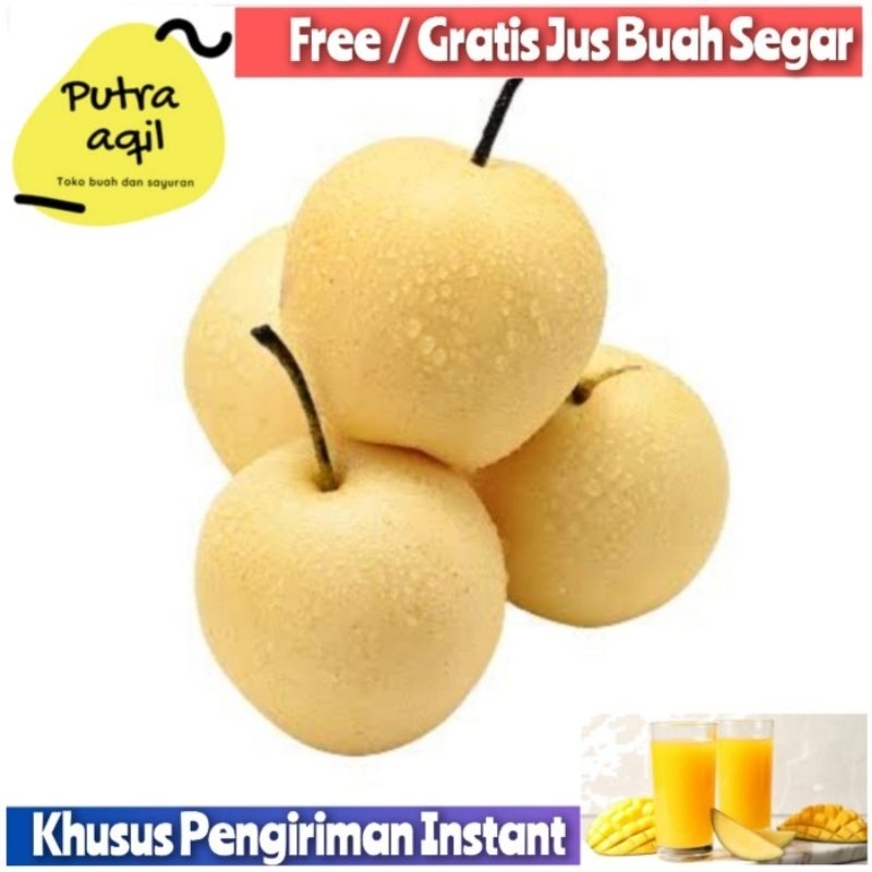 

Buah pear century manis murah harga grosir /kg