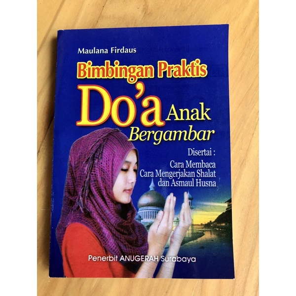 Buku Doa Anak - Bimbingan Praktis Doa Anak Bergambar Ori
