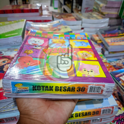 

BUKU TULIS VISION KOTAK BESAR 30