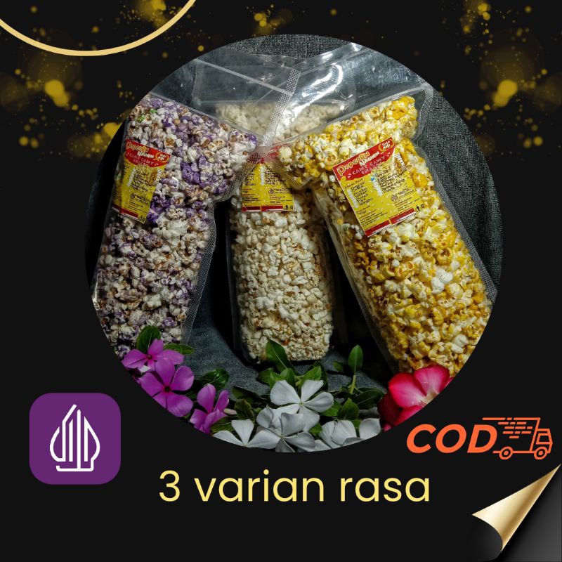 

Jagung Popcorn (100gr) Enak Murah Pop Corn varian rasa cemilan kekinian murah