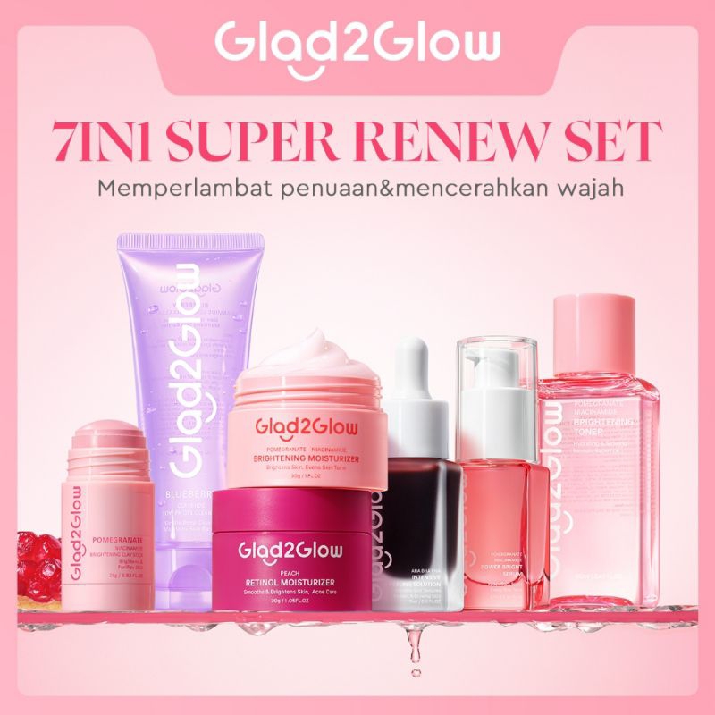 PAKET HEMAT GLAD2GLOW 7in1