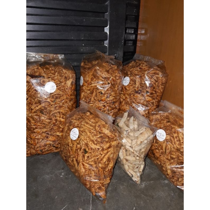 

basreng endull pedas daun jeruk