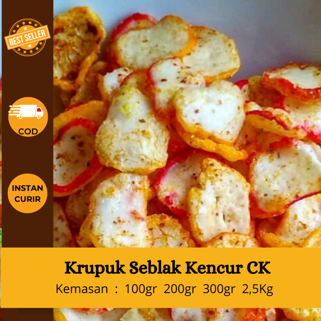 

Krupuk Seblak Kencur CK