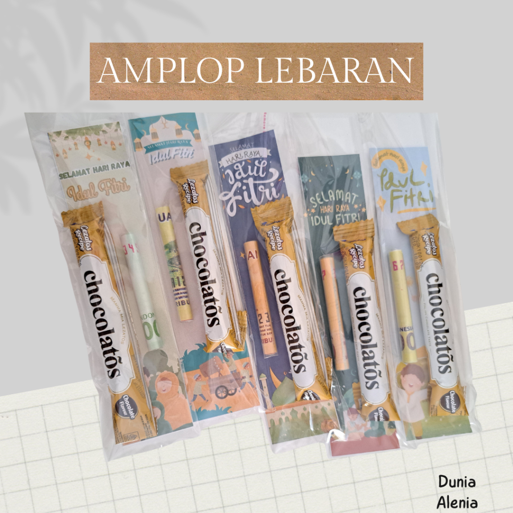 

Amplop Gulung Lebaran Snack Viral | Angpao THR Amplop Unik Hadiah Lebaran Bocil Anak-Anak