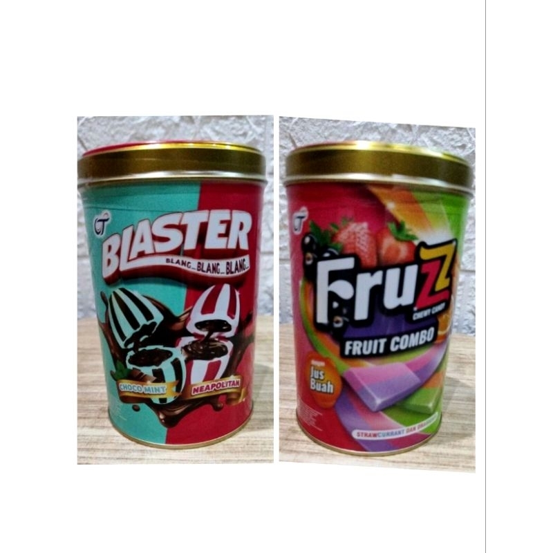 

Permen BLASTER / FRUZZ kaleng 110 gram