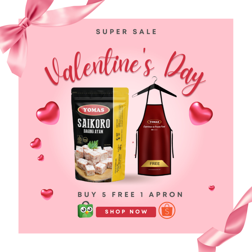 

YOMAS SAIKORO CHIKEN 500GR BUY 5 FREE 1