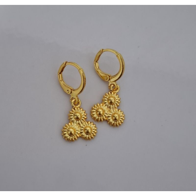 Anting Gantung Dewasa/Kerabu Titanium Anti Karat/Accessoris Dewasa/Fashion Wanita