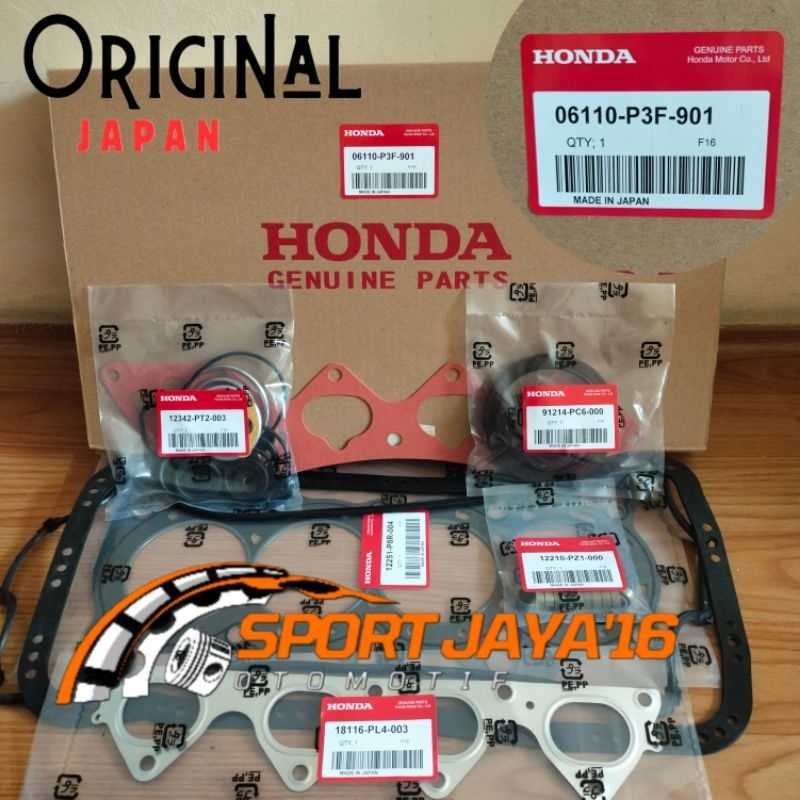 PAKING PACKING GASKET FULL SET HONDA CRV OLD LAMA CR-V OLD GEN1 JAPAN