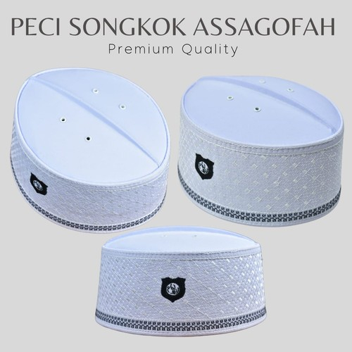 peci songkok kopiah assagofah/kopiah/songkok/peci assagofah