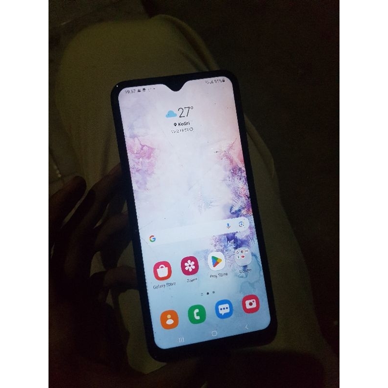LCD SAMSUNG A50 RETAK