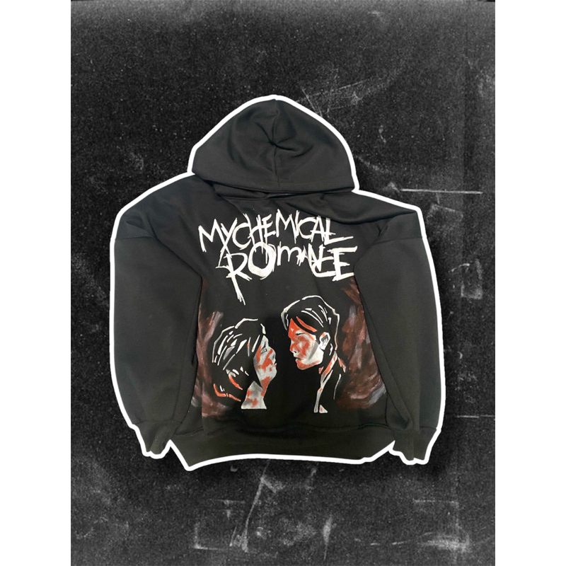 Hoodie Boxy MCR (My Chemical Romance)