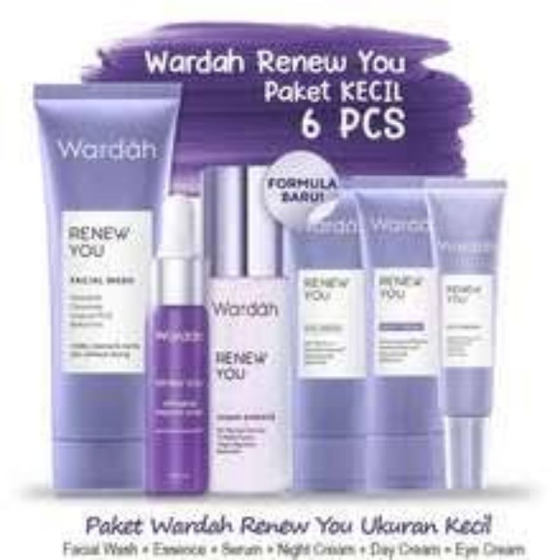 Wardah Renew You Paket Kecil 6 PCS