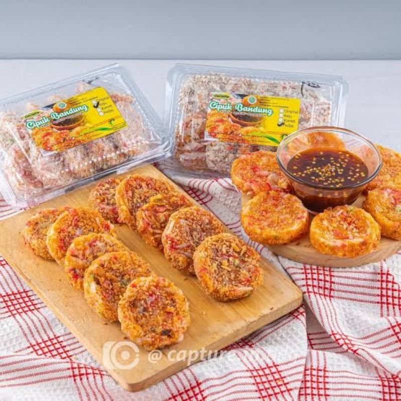 

Cipuk jabrig isi 20 mentah gurih renyah kriuk kriuk