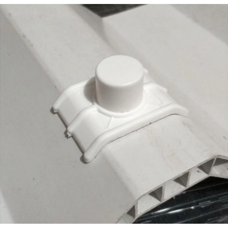 Roofseal atap upvc/paku upvc/weather seal upvc per 20 pcs