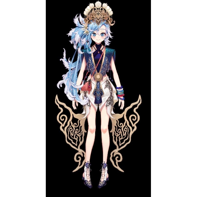 WTS Hololive ID Kobo Kanaeru Skin Nusantara Wanita Cosplay Costume Set