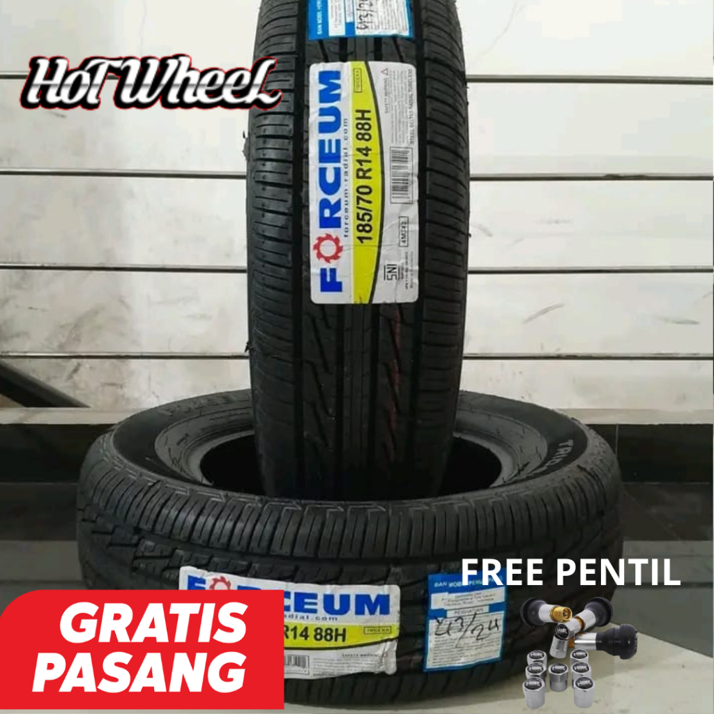 BAN MOBIL TUBELES UNTUK AVANZA XENIA PANTHER UKURAN 185/70 RING 14 ACCELERA ECOPLUSH R14