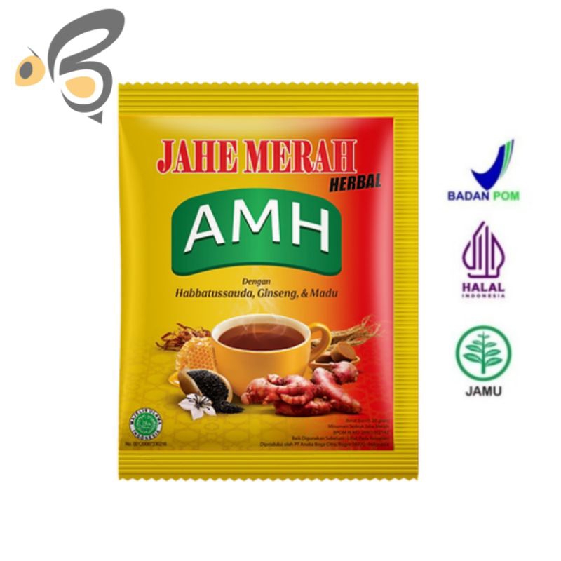 

Jahe Merah AMH 10 sachet