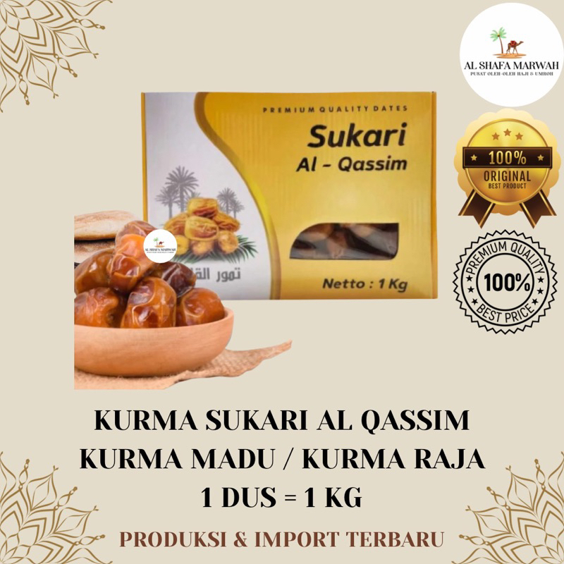 

Kurma Sukari Al Qassim 1 Kg | Sukari 1 Kg | Sukari Al Qossim 1 Kg | Kurma Raja | Kurma Madu