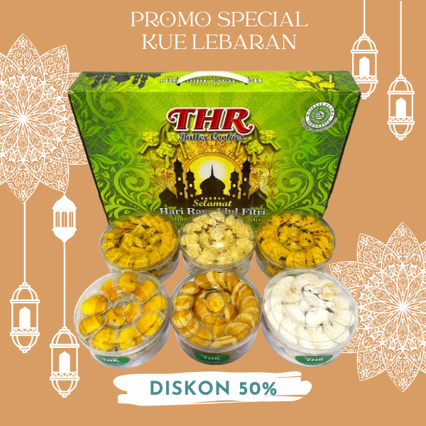 

paket kue kering lebaran hampers lebaran kue raya idul fitri THR