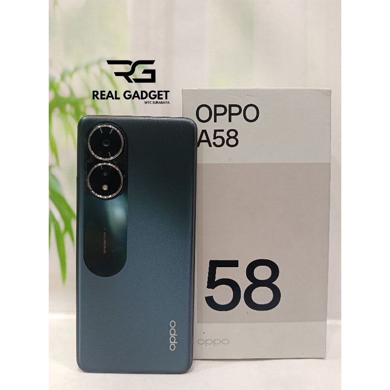 Oppo A58 Ram 6/128 | Ram 8/128 (SECOND) Original Resmi Indonesia