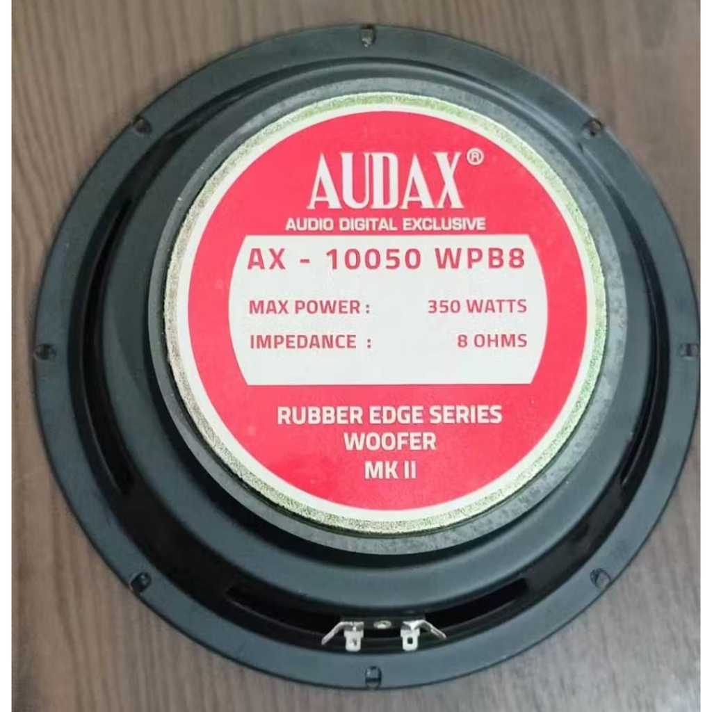 SPEAKER AUDAX 10050 10 INCH WOOFER AUDAX AX 10050 WPB8 350w