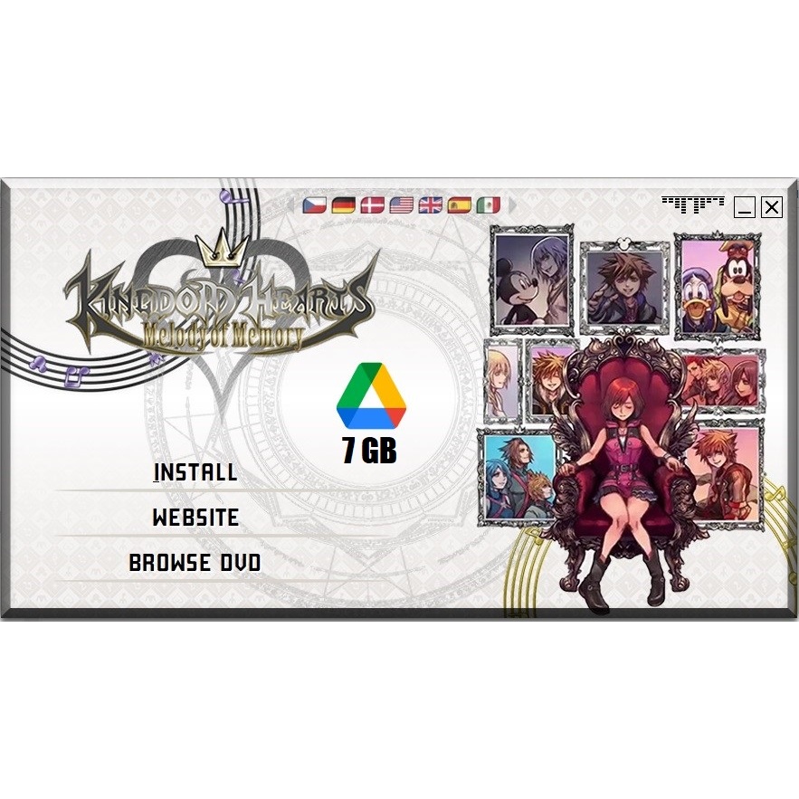 PC Games Kingdom Hearts Melody of Memory