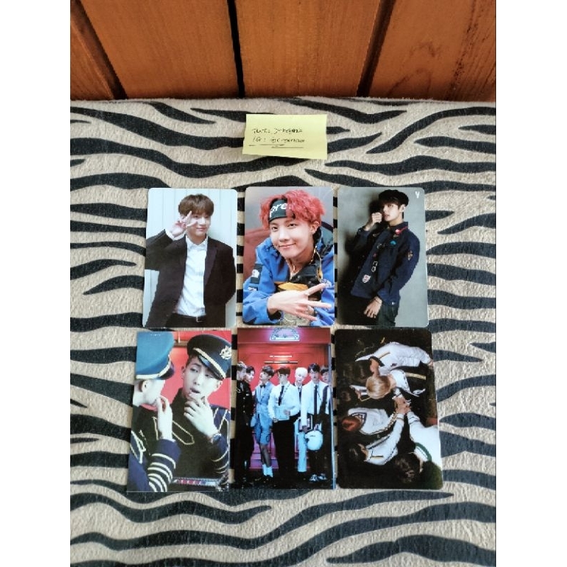 PC OFFICIAL BANGTAN MEMO17 MEMO18 DOPE MUSTER RUN JP BTS