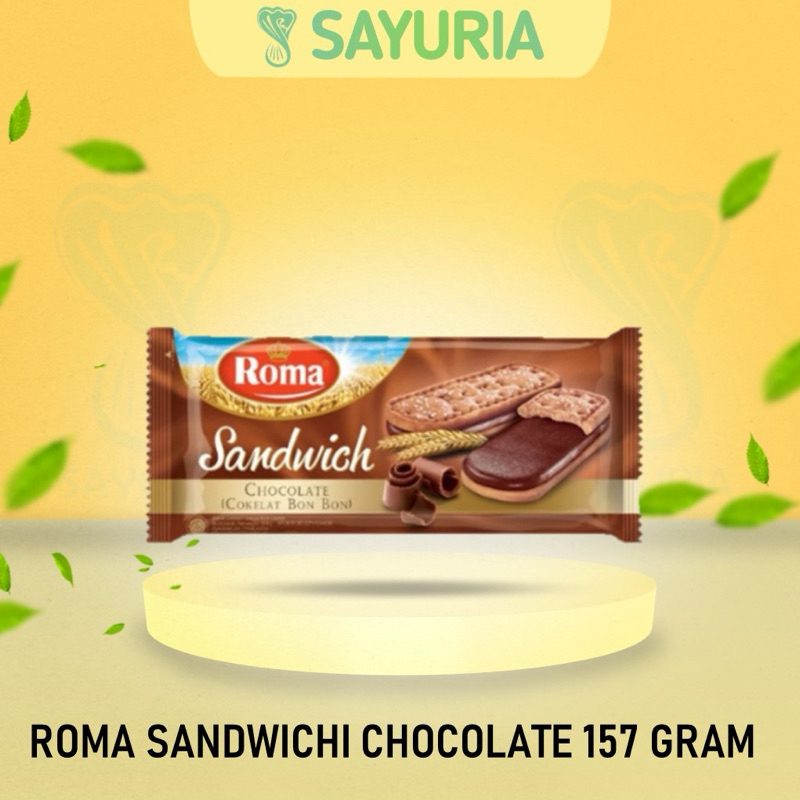 

ROMA SANDWICHI CHOCOLATE 157 GRAM