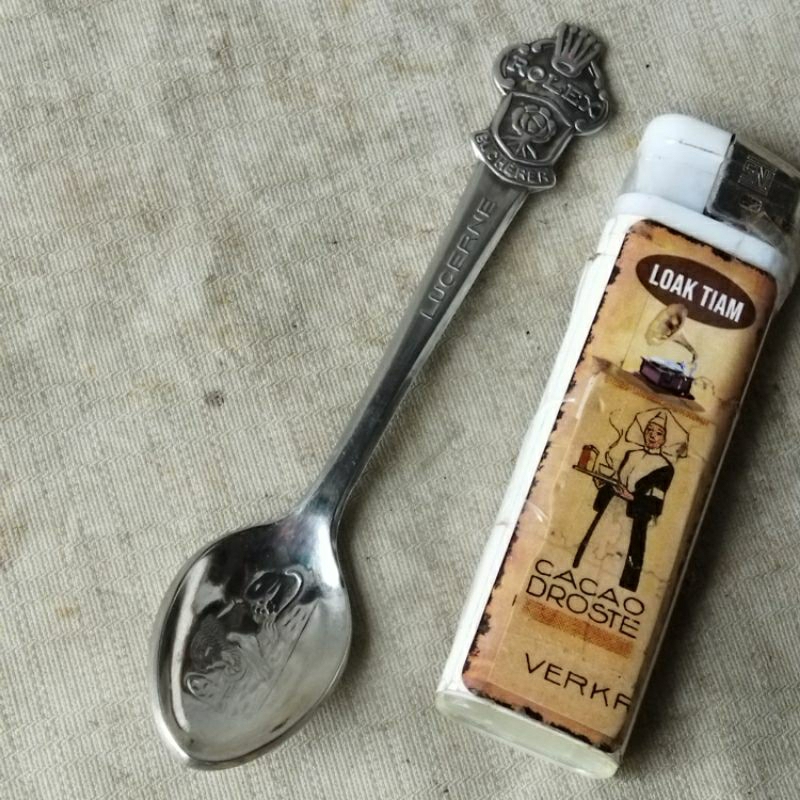 Pajangan Vintage NOS  Sendok Teh Rolex