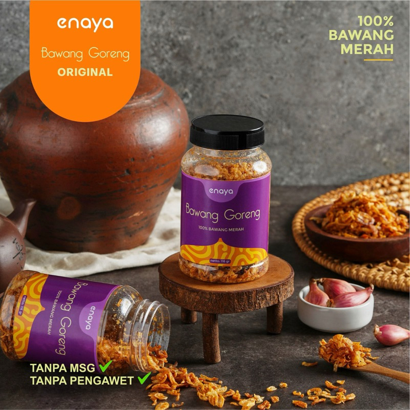 

Bawang Goreng Enaya Premium Asli
