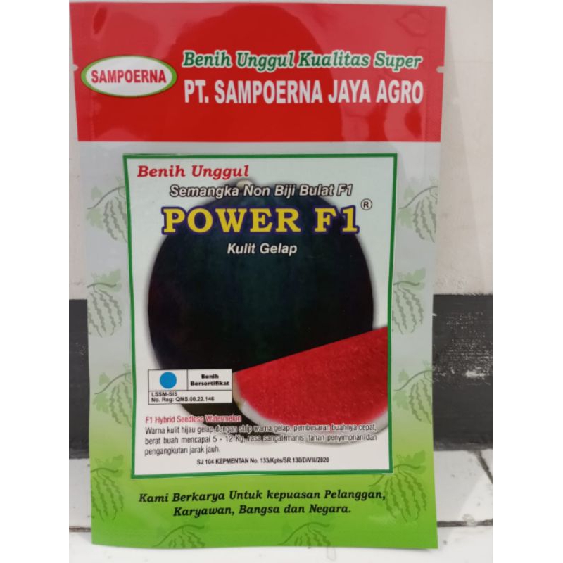 

Semangka unggul Power F1