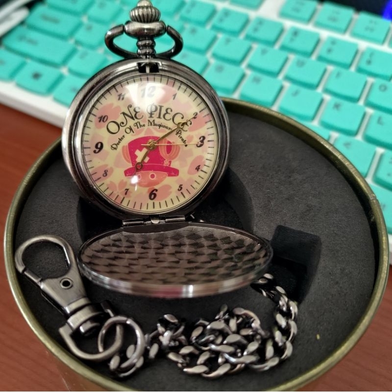 One Piece Chopper Jam Saku Jam rantai Official Import Japan *cek deskripsi