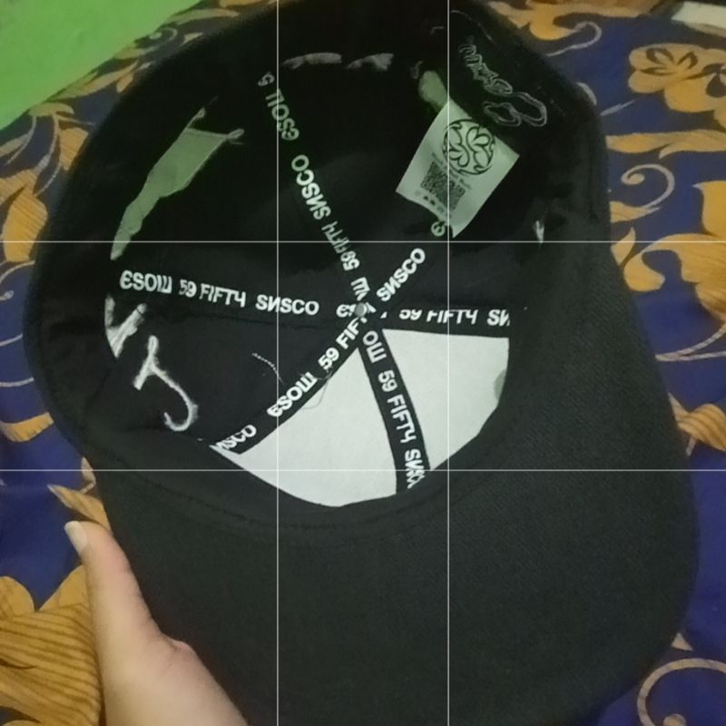 TOPI SNSCO X ESOW CLUB -FITTED CAP