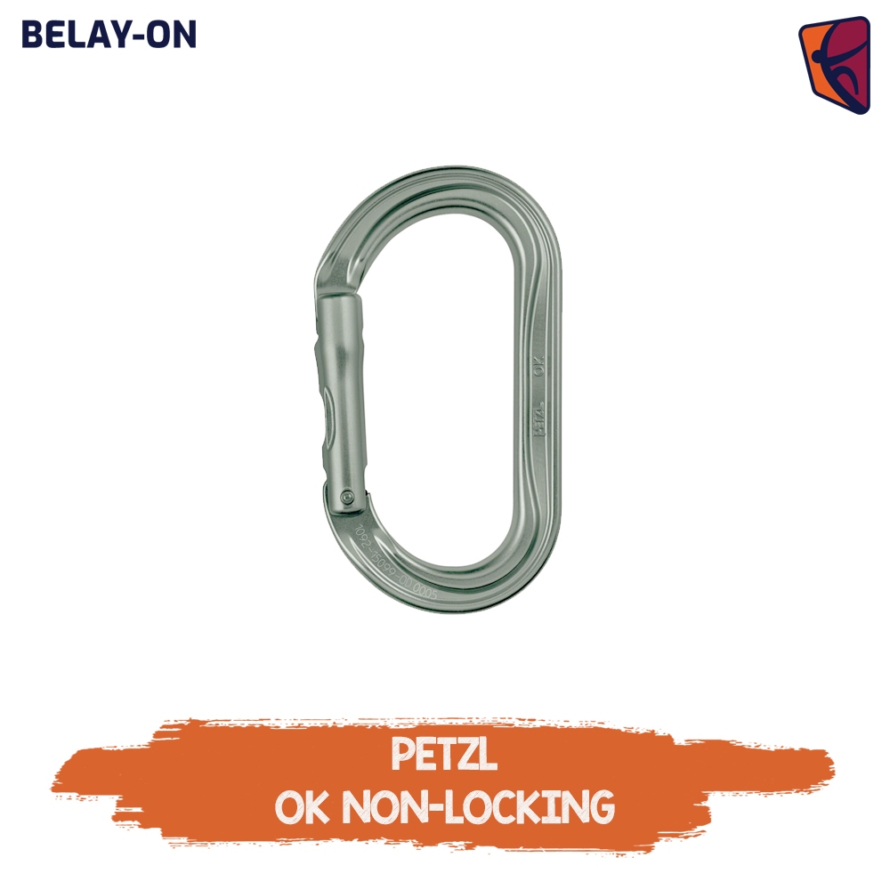 Petzl OK non locking | Petzl OK without screw | Carabiner Petzl OK non-locking | Petzl OK Screw lock