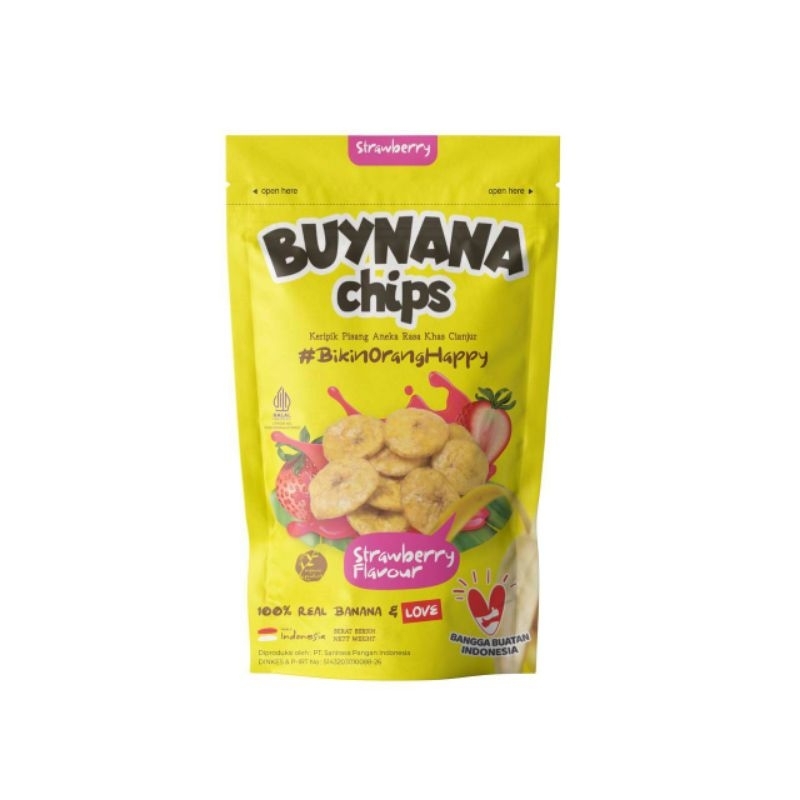 

Buynana Chips Strawberry Flavour