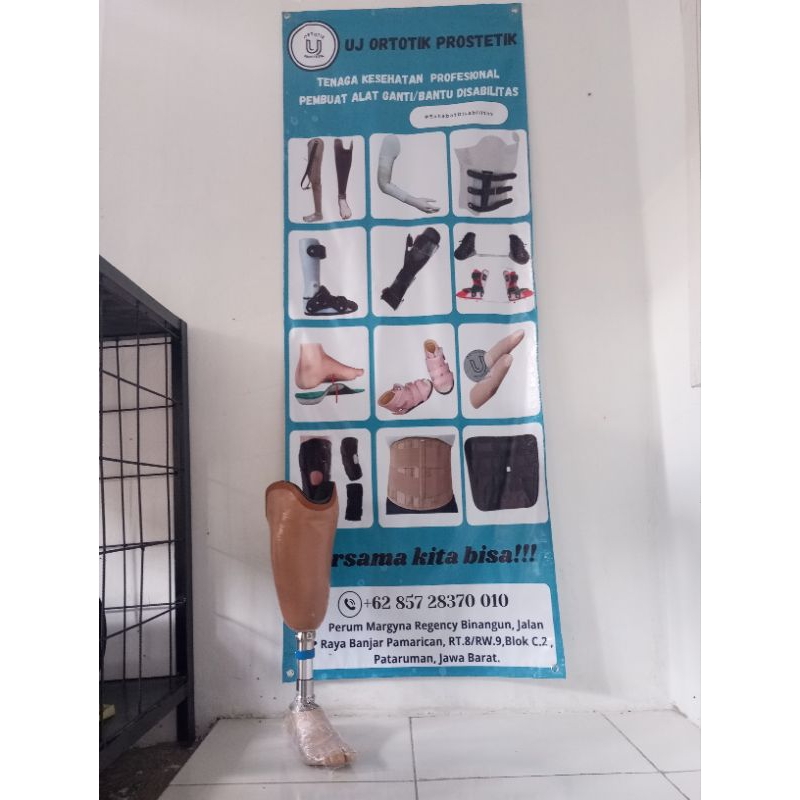 KAKI PALSU BAWAH LUTUT ENDOSKELETAL