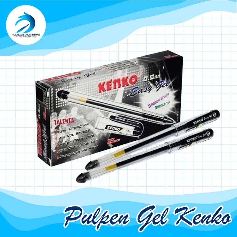

Pulpen gel kenko / bolpen / pen / pena /ballpoint