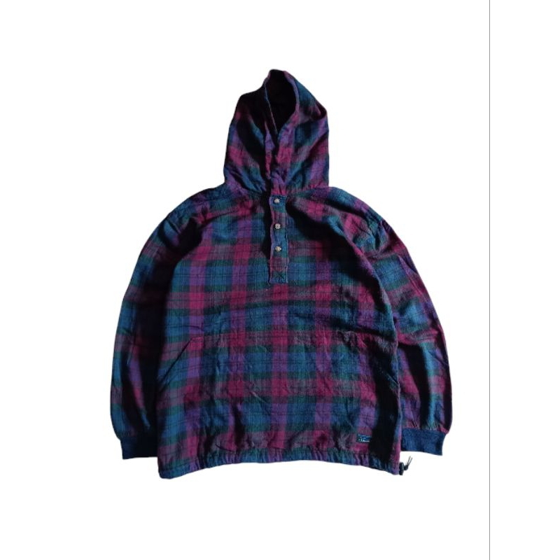 flanel anorak LL bean