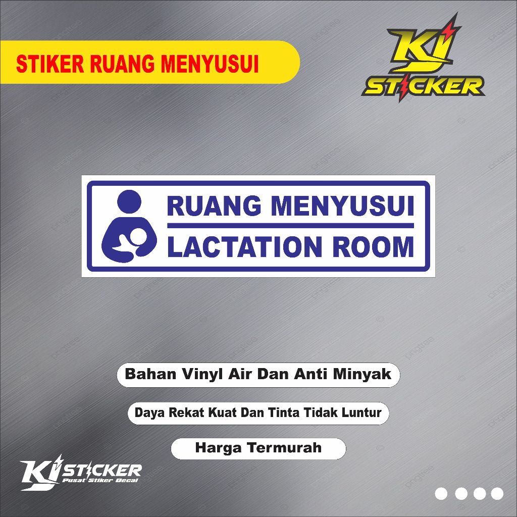 

Promo Stiker Ruang Menyusui / Stiker Klinik / Stiker Puskesmas / Stiker Asi / Ruang Asi / Pojok Asi