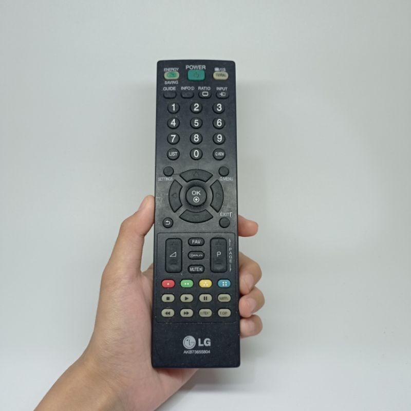 REMOTE TV ORIGINAL BERGARANSI LG AKB73655804