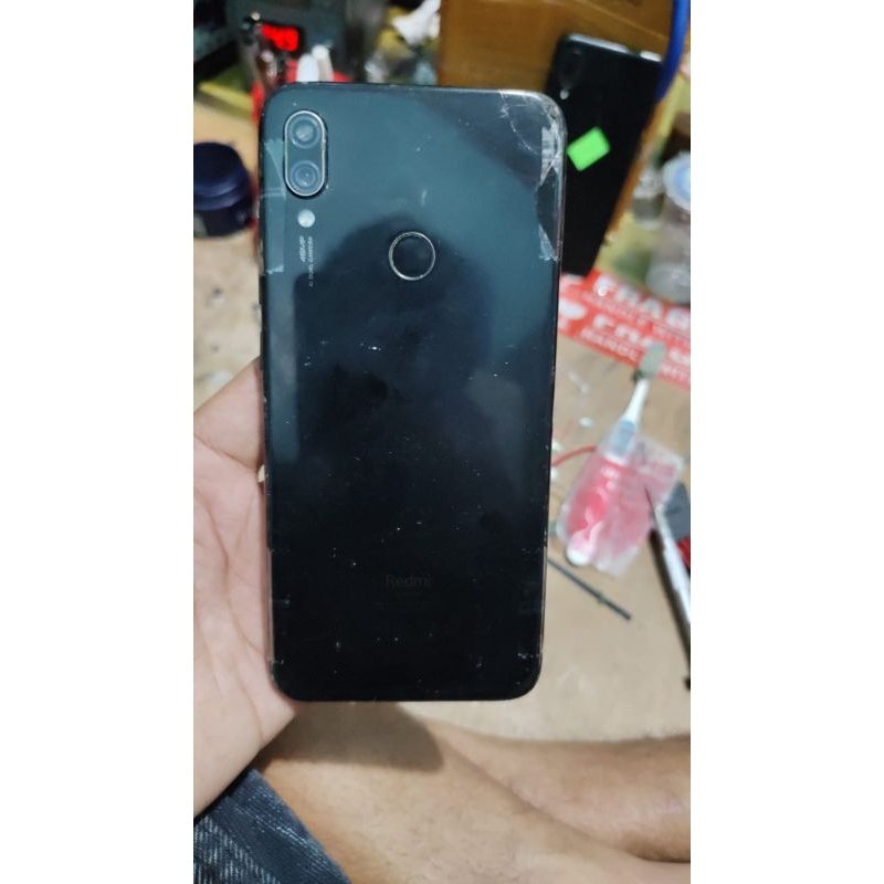 Xiaomi Note 7 Minus Lcd saja tanpa pola ram 4/64gb