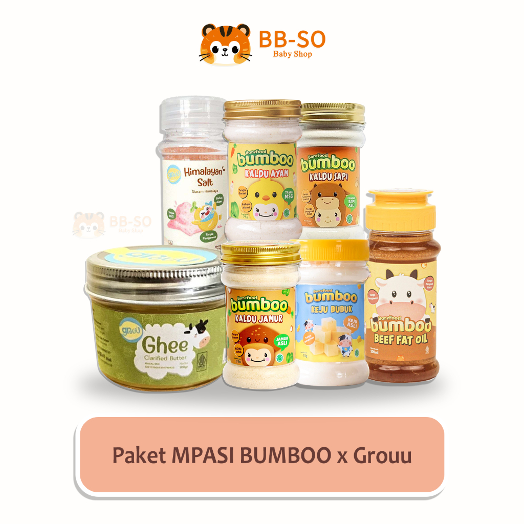 

BBSO - Paket Bumbu MPASI/Bumbu Kaldu MPASI/Garam MPASI/Mentega MPASI/Minyak MPASI/Bumbu Keju MPASI